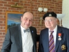 P101Ron Cornhill receiving the Legion d'Honneur from the French Consul Honoraire jean-Claude Lafontaine0232 (2)