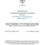 Agenda for Ordinary Meeting of Trowell Parish Council 12.9.23_1